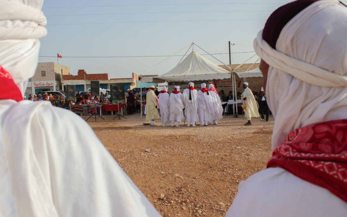 Une photo prise lors du festival des Tawaifs à la Kasbah.